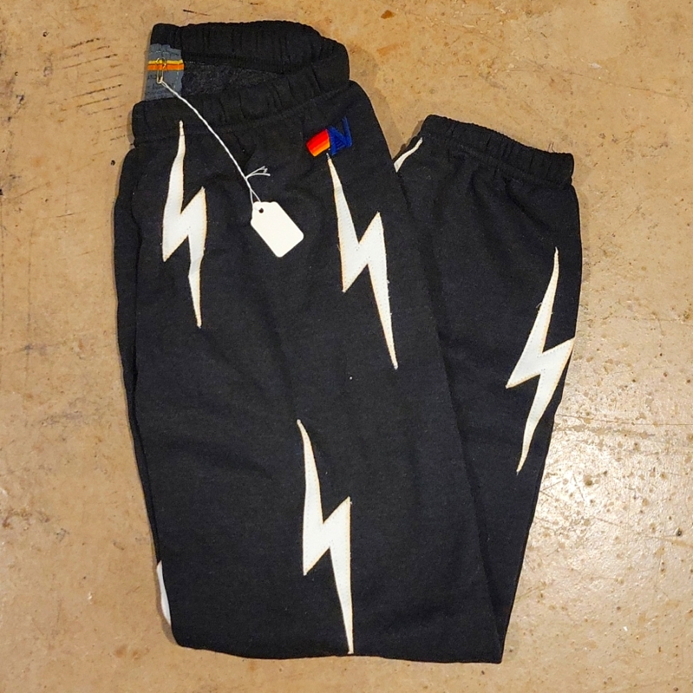 Aviator Nation Lightning Bolt Stitch Pants